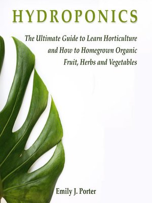 cover image of Hydroponics